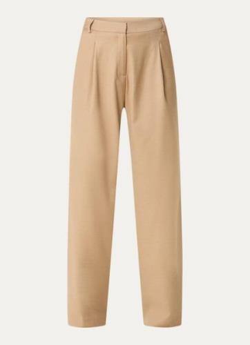 alchemist Cara high waist straight fit pantalon met steekzakken