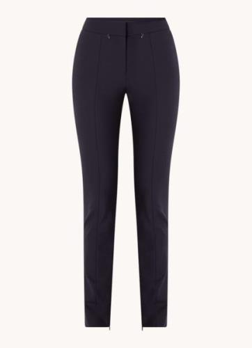 HUGO BOSS Tukeva high waist slim fit pantalon met steekzakken