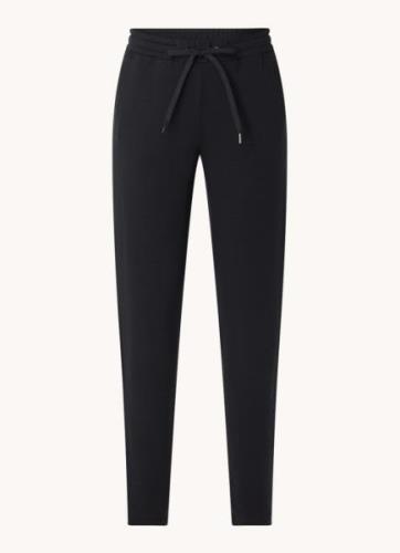 Hanro Balance mid waist tapered joggingbroek met steekzakken