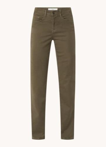 BRAX Carola mid waist slim fit chino in lyocellblend