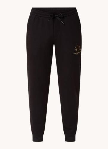 Armani Exchange Tapered fit joggingbroek met logoprint