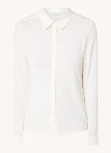 Marc O'Polo Blouse van jersey met stretch