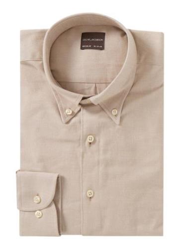 Oscar Jacobson Regular fit overhemd met button down-kraag