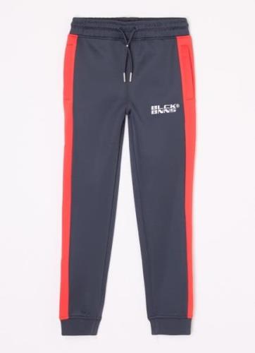 Black Bananas Trace tapered fit joggingbroek met logoborduring