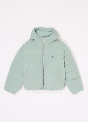 Calvin Klein Puffer jack van corduroy