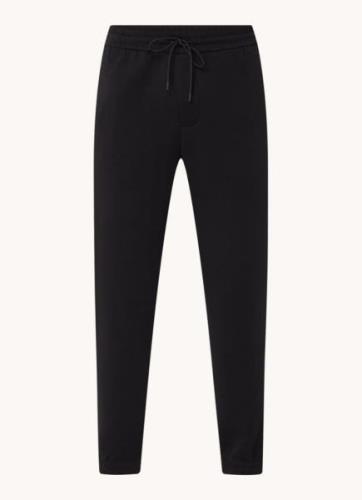 Emporio Armani Tapered fit joggingbroek met logoband