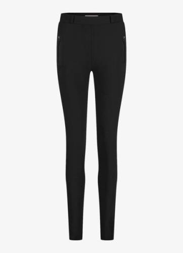 Studio Anneloes Margot high waist skinny fit broek met steekzakken