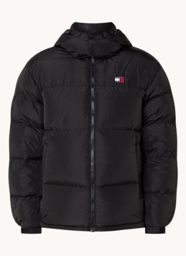 Tommy Hilfiger Puffer jack met donsvulling en afneembare capuchon