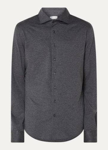 Profuomo Slim fit overhemd met cut away kraag