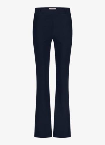 Studio Anneloes High waist flared broek met steekzakken