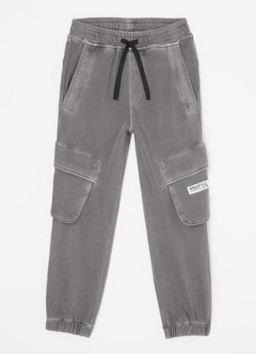 Sisley Young Tapered fit joggingbroek met opgestikte zakken