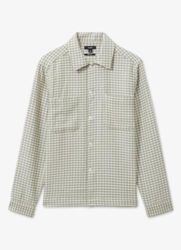 Reiss Naqua regular fit overhemd met pied-de-poule dessin