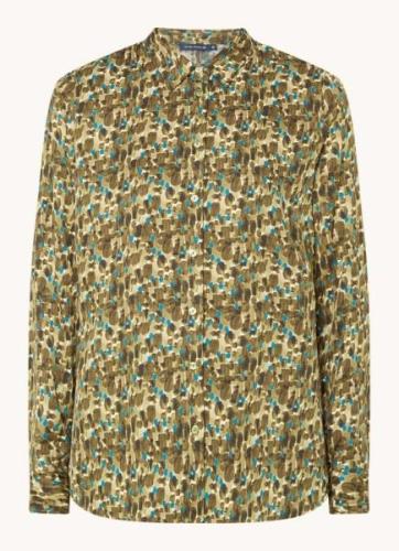 River Woods Blouse met print