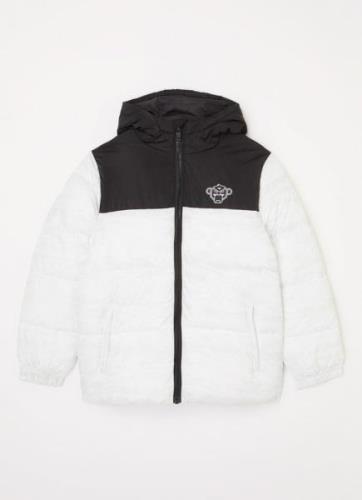 Black Bananas Peek Freeze puffer jack met capuchon