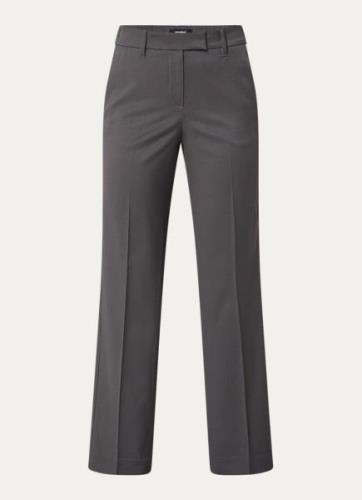 Gardeur Hose high waist straight fit pantalon met steekzakken