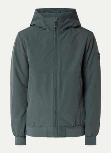 Airforce Gewatteerd bomberjack van softshell met ritszakken