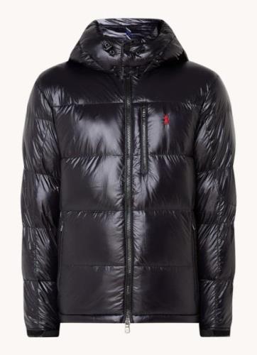 Ralph Lauren Puffer jack met donsvulling en afneembare capuchon