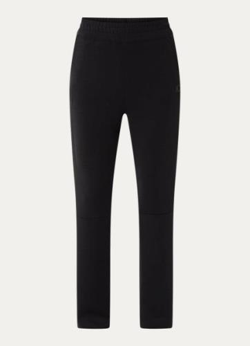 10DAYS High waist slim fit joggingbroek met logo