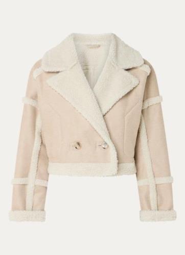 MUNTHE Sambino cropped lammy coat