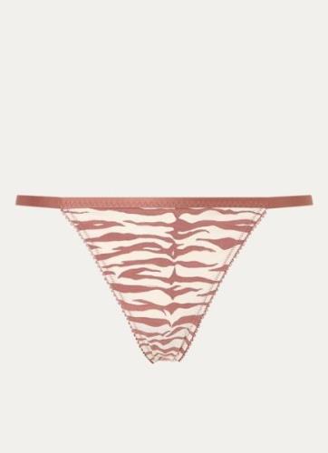 Love Stories Wild Rose tanga met kant en zebraprint