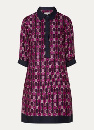 Hobbs Aubrey mini tuniekjurk met print