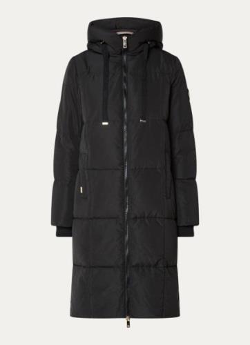 Mos Mosh MMNova longline puffer jas met steekzakken