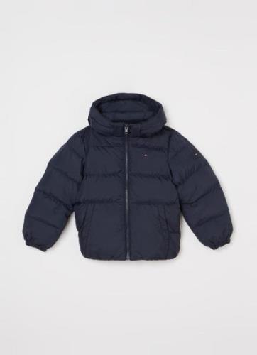 Tommy Hilfiger Puffer jack met donsvulling en afneembare capuchon