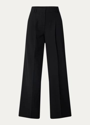 OPUS Mariena high waist loose fit pantalon met steekzakken