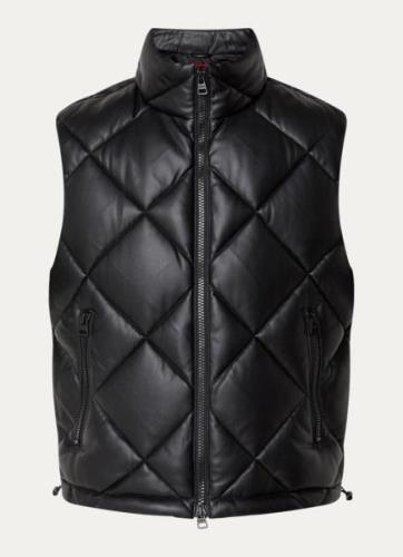 HUGO BOSS Borintino gewatteerde bodywarmer met quilt patroon