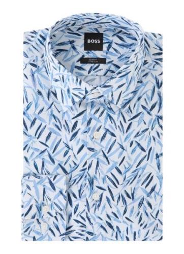 HUGO BOSS Hank slim fit overhemd met print