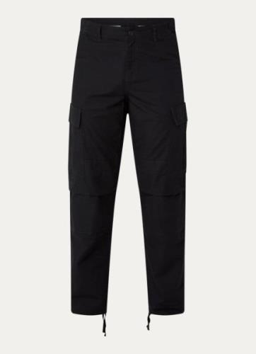 Carhartt WIP Tapered fit cargobroek met opgestikte zakken