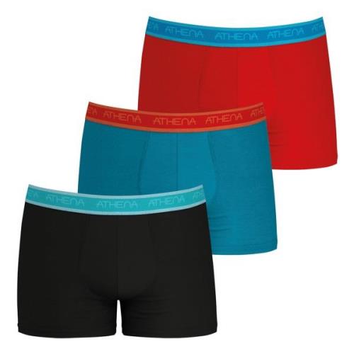 Set van 3 effen boxershorts Easy bio