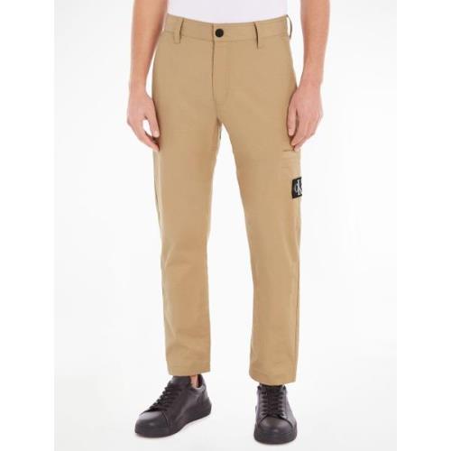 Ripstop broek, taps toelopende chino