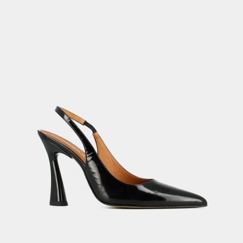 Pumps slingback in gelakt leer Dressy