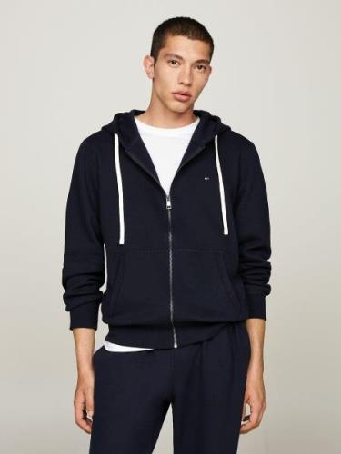 Zip-up hoodie in fleece