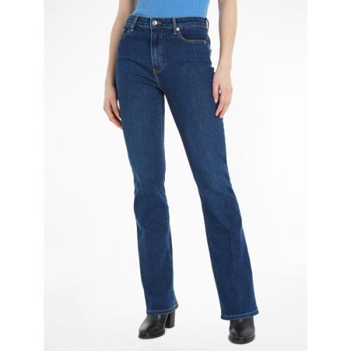 Bootcut jeans met hoge taille