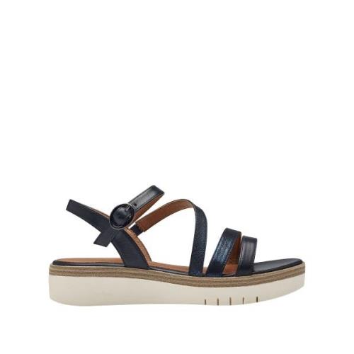 Sandalen met plateauzool