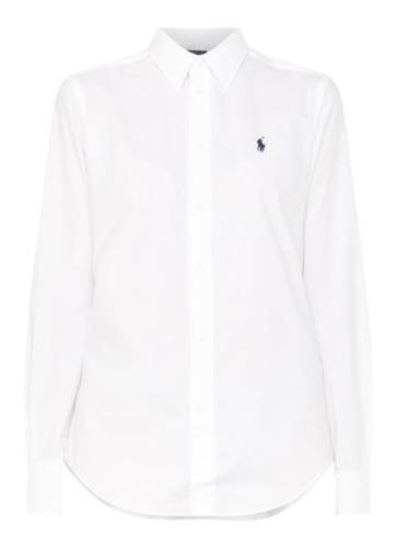 Ralph Lauren Georgia blouse van stretch katoen