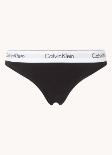 Calvin Klein Modern Cotton slip met logoband