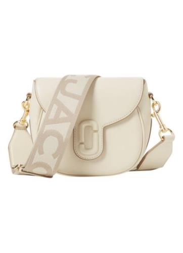 Marc Jacobs Saddle S crossbodytas van leer met logo