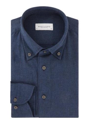Profuomo Regular fit overhemd met button down-kraag