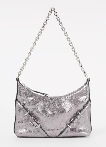 Givenchy Voyou schoudertas van lamsleer met metallic finish