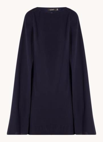Ralph Lauren Mini jurk met cape en stretch
