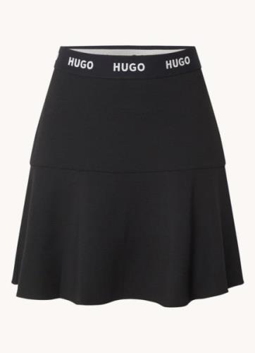 HUGO BOSS Relosana minirok met logoband