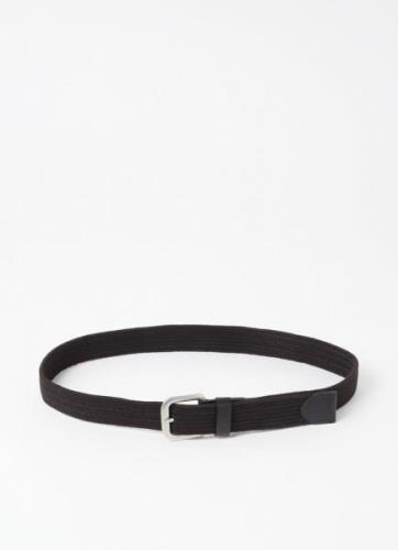 Levi's Gevlochten riem met leren details