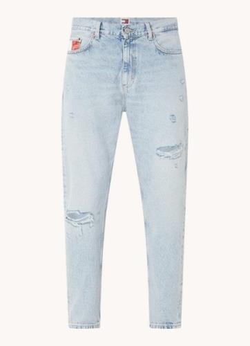 Tommy Hilfiger Isaac tapered jeans met lichte wassing
