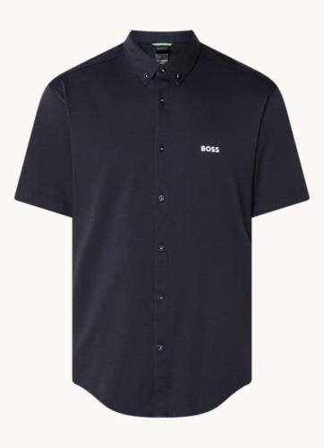 HUGO BOSS Motion regular fit overhemd met logo