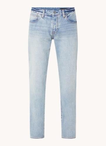 Armani Exchange Straight leg jeans met lichte wassing