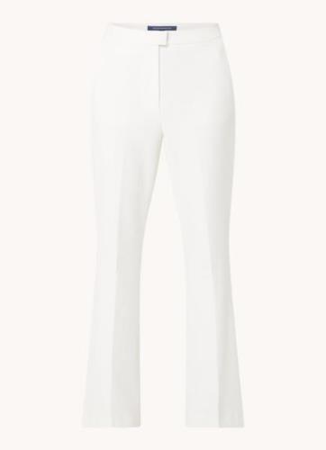 French Connection Whisper high waist flared pantalon met stretch