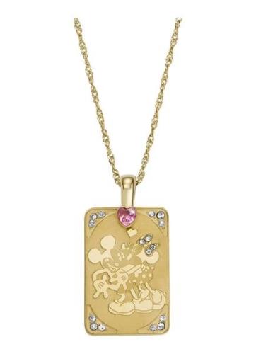 Fossil Minnie Mouse ketting met hanger JFC04708710